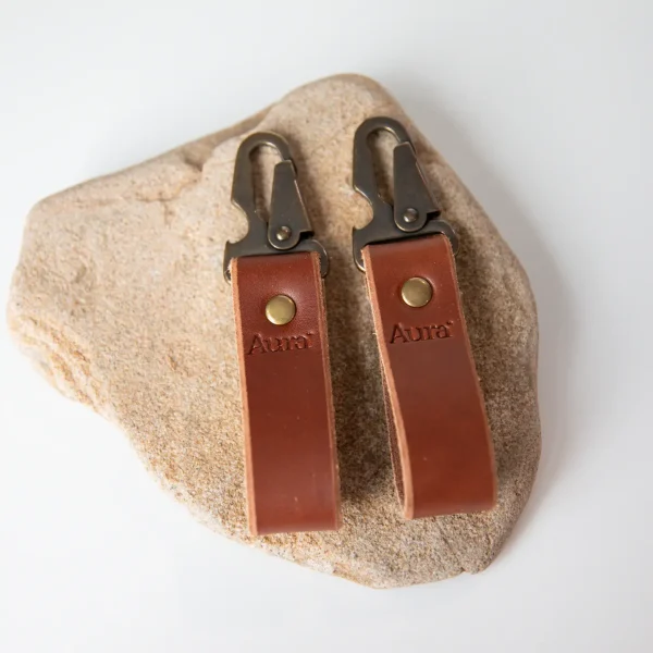 Leather Bottle Opener Keychain