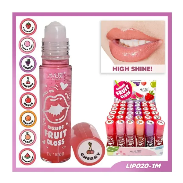 Kissing Fruit Roll On Lip Gloss -