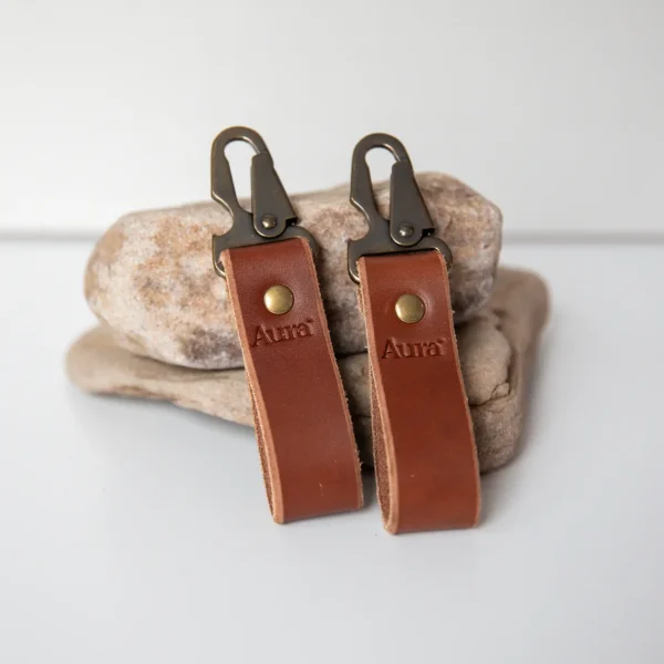 Leather Bottle Opener Keychain - Image 5