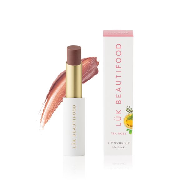 Luke Beautifood Lip Nourish Tea Rose