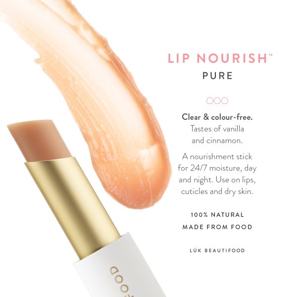 Luke Beautifood Lip Nourish Pure - Image 2