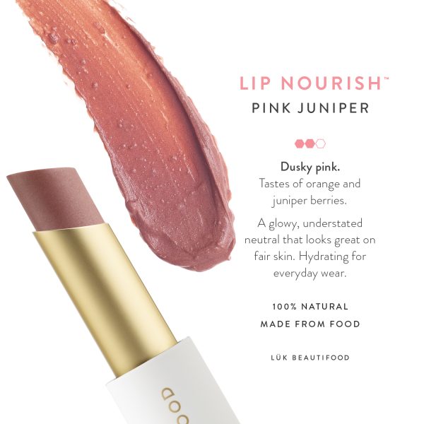 Luke Beautifood Lip Nourish Pink Juniper - Image 2