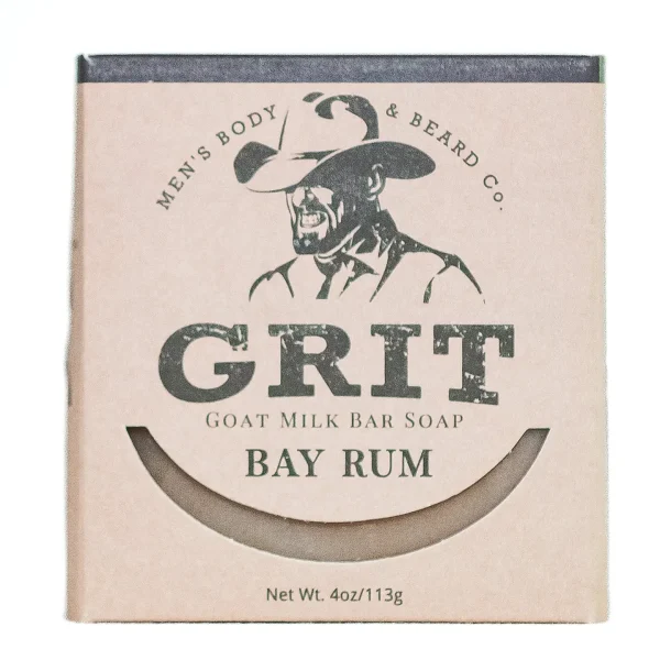 Bay Rum Goat Milk Bar Soap