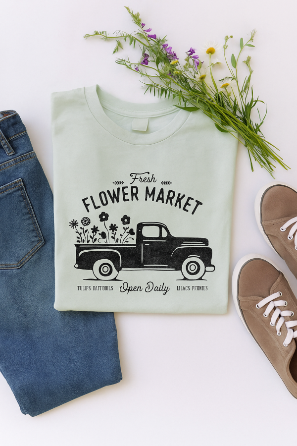 Fresh Flower Market Tee