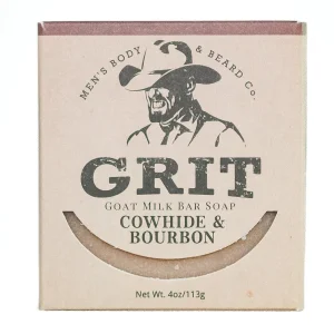Cowhide Cowhide & Bourbon Goat Milk Bar Soap