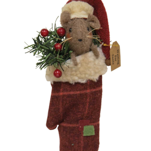 Mouse Christmas Mitten